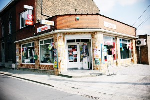 Façade de la librairie